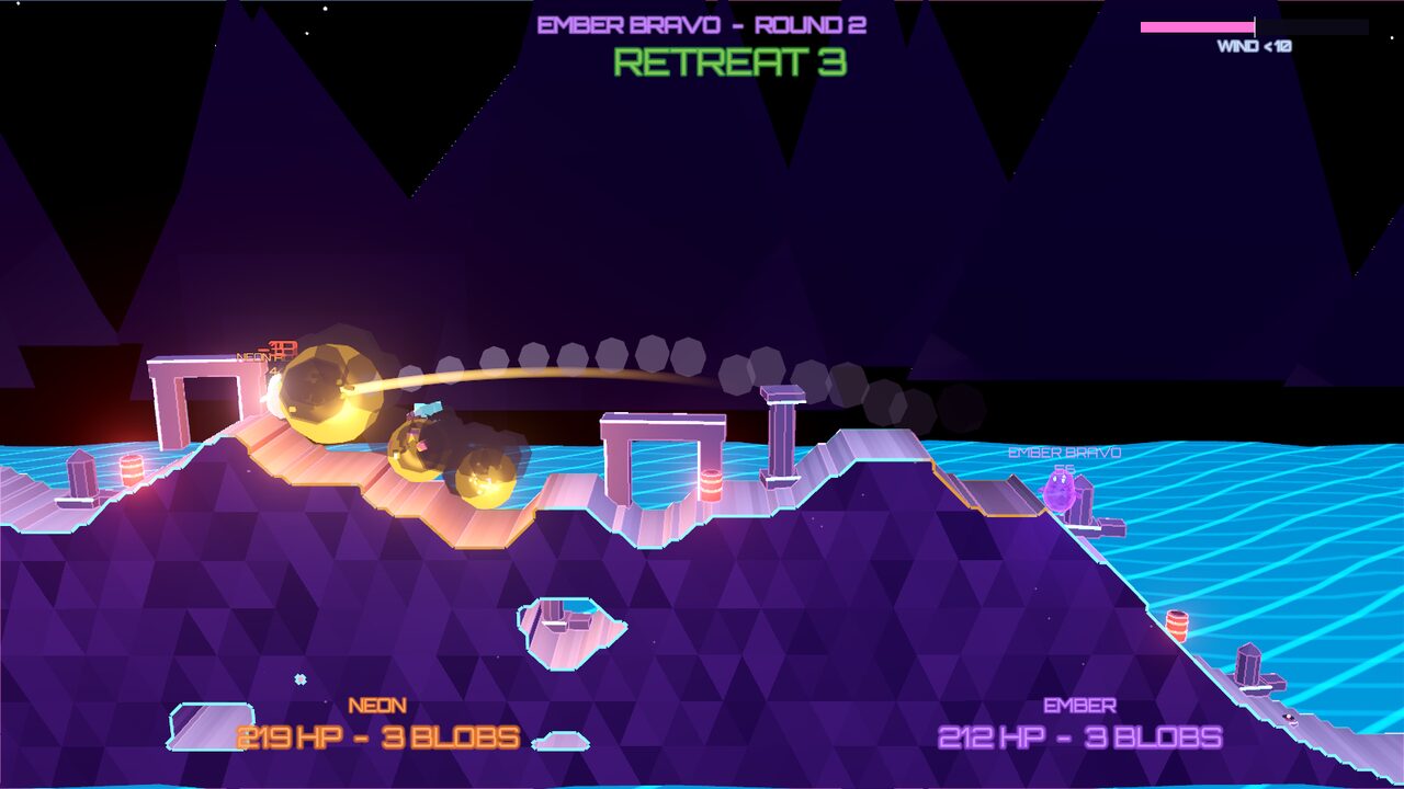 Gameplay-Schleife: Blobby Wars